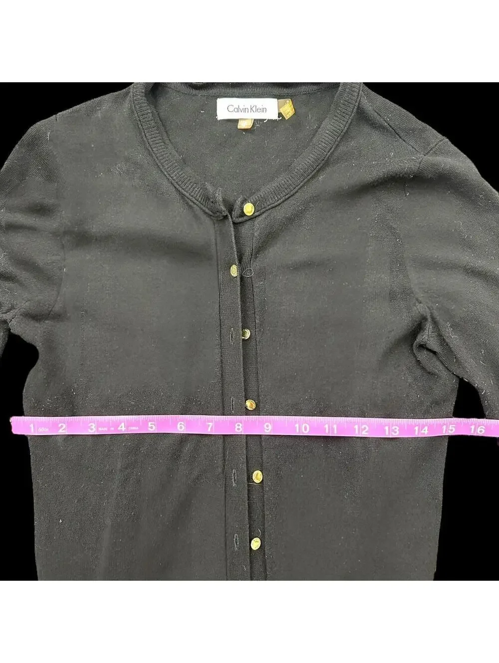 Calvin‎ Klein Women's Black Cardigan